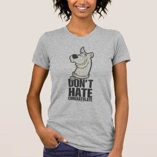 Scooby-Doo "hassen nicht, beglückwünschen" Grafi T-Shirt