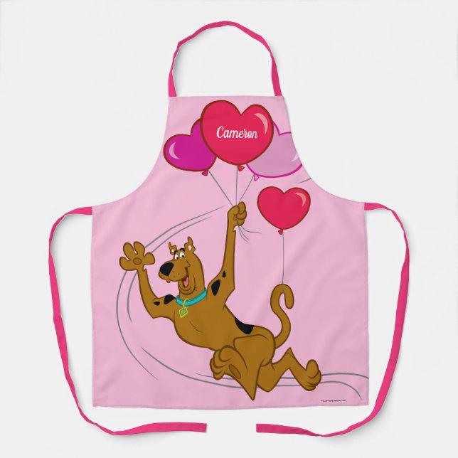 Scooby Doo - Heart Ballons Schürze (Vorderseite)
