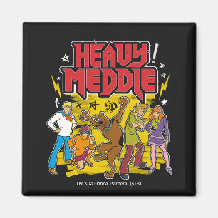Scooby-Doo  "Heavy Meddle" Grafik Magnet