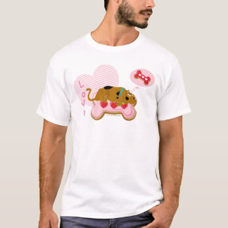 Scooby-Doo - herzdekorierte Scooby-Snacks T-Shirt