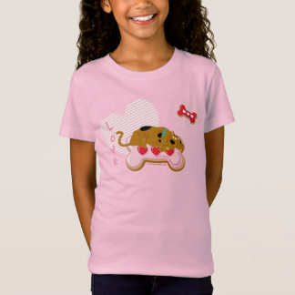 Scooby-Doo - herzdekorierte Scooby-Snacks T-Shirt