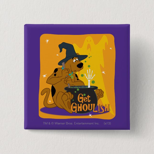 Scooby-Doo Hexs Cauldron Button (Vorderseite)