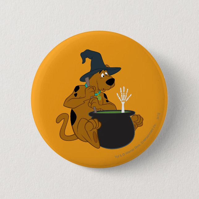 Scooby-Doo Hexs Cauldron Button (Vorderseite)