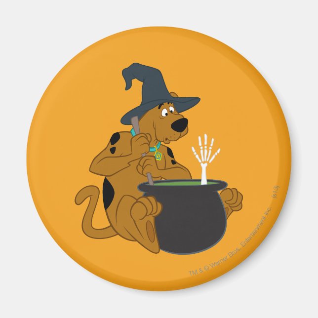 Scooby-Doo Hexs Cauldron Magnet (Vorne)