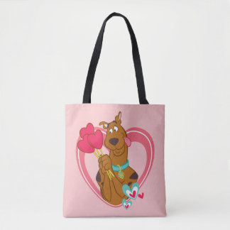 Scooby-Doo Holding Herz Lolipops