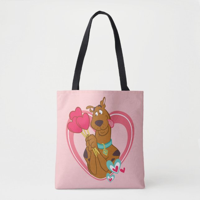 Scooby-Doo Holding Herz Lolipops (Vorderseite)