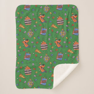 Scooby-Doo Holiday Snack Lichtermuster Sherpadecke