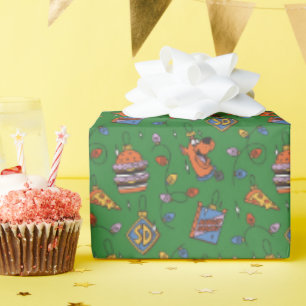 Scooby-Doo Holiday Snack Lichtern Muster Geschenkpapier