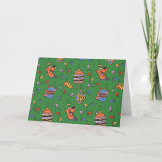 Scooby Doo Holiday Snack Lights Muster Feiertagskarte