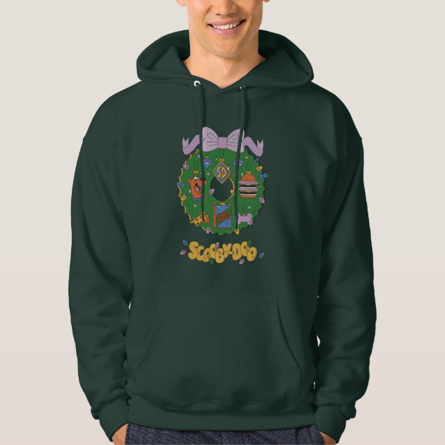 Scooby-Doo Holiday Snack Wreath Graphic Hoodie (Vorderseite)