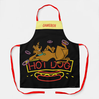 Scooby-Doo Hot Dog Neon Sign Schürze