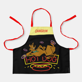 Scooby-Doo Hot Dog Neon Sign Schürze