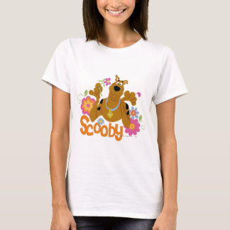 Scooby-Doo in Blume T-Shirt