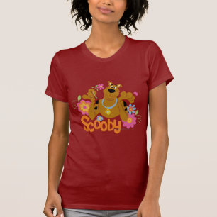 Scooby-Doo in Blume T-Shirt