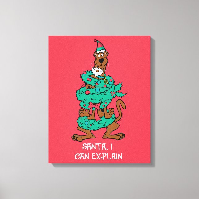 Scooby-Doo ist in Kränden verstrickt Leinwanddruck (Vorderseite)