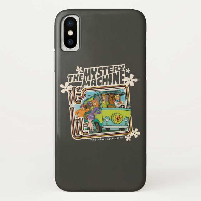 Scooby-Doo | "It's Lit" Mystery Machine Graphic Case-Mate iPhone Hülle (Rückseite)