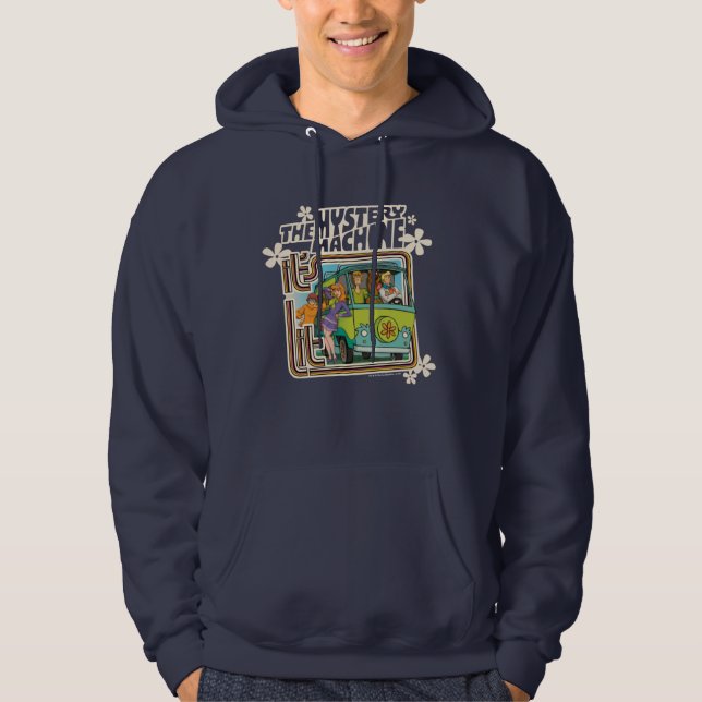Scooby-Doo | "It's Lit" Mystery Machine Graphic Hoodie (Vorderseite)