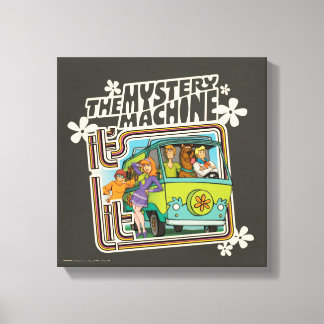 Scooby-Doo | "It's Lit" Mystery Machine Graphic Leinwanddruck