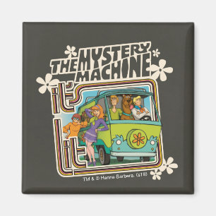 Scooby-Doo   "It's Lit" Mystery Machine Graphic Magnet