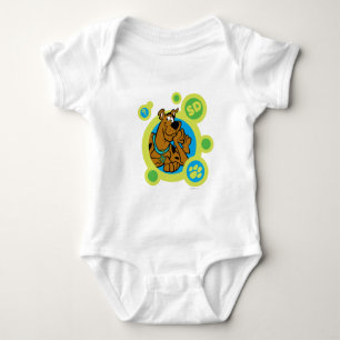 Scooby-Doo kreist Sd-Abzeichen ein Baby Strampler