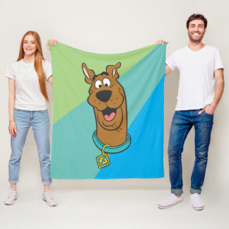 Scooby-Doo lächelnd Gesicht Fleecedecke