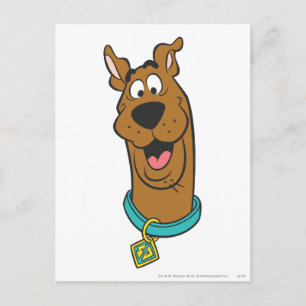 Scooby-Doo lächelnd Gesicht Postkarte