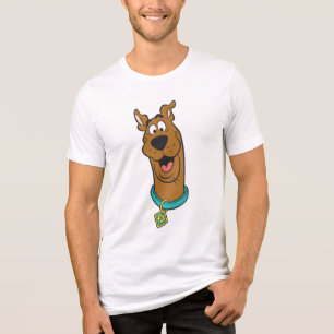 Scooby-Doo lächelnd Gesicht Tri-Blend Shirt