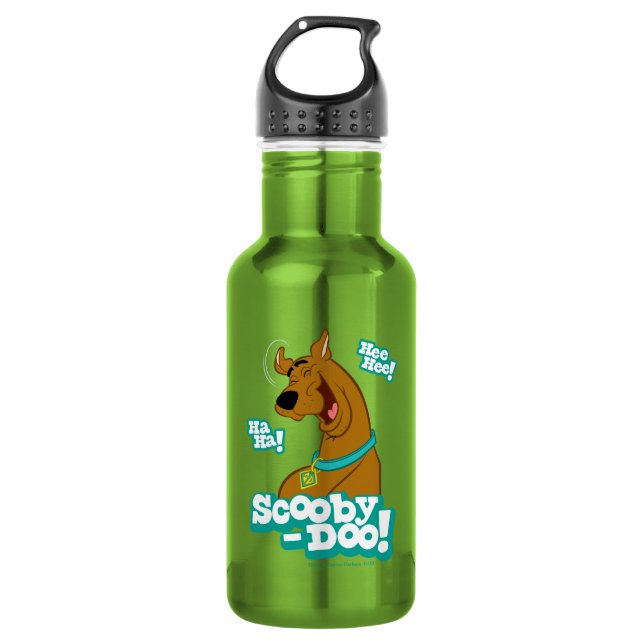Scooby-Doo Lachen Edelstahlflasche (Vorderseite)