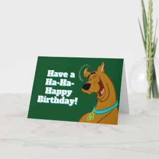 Scooby-Doo Lachen Karte