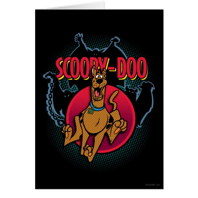 Scooby-Doo läuft von Geistern grafisch (Vorne)
