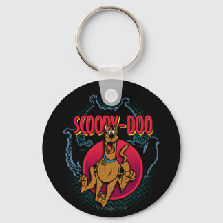 Scooby-Doo läuft von Geistern grafisch Schlüsselanhänger