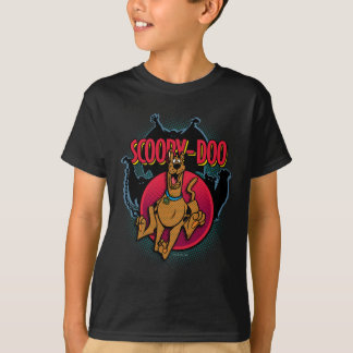 Scooby-Doo läuft von Geistern grafisch T-Shirt