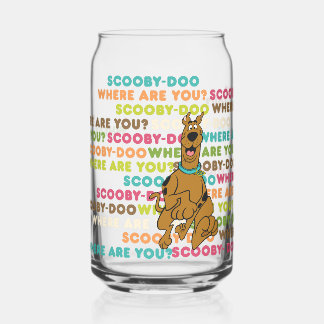 Scooby-Doo läuft "Wo bist du?" Dosenglas