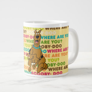 Scooby-Doo läuft "Wo bist du?" Jumbo-Tasse