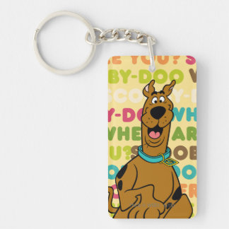 Scooby-Doo läuft "Wo bist du?" Schlüsselanhänger
