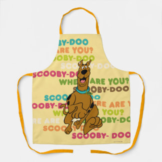 Scooby-Doo läuft "Wo bist du?" Schürze