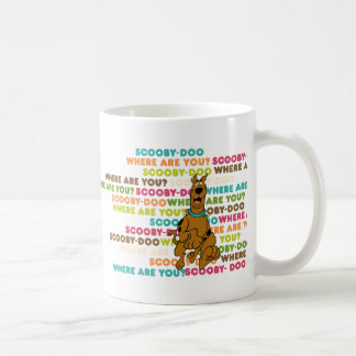 Scooby-Doo läuft "Wo bist du?" Tasse