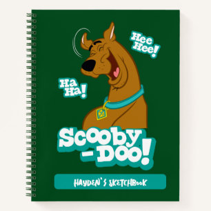 Scooby-Doo Laughing Zeichnend Notizbuch