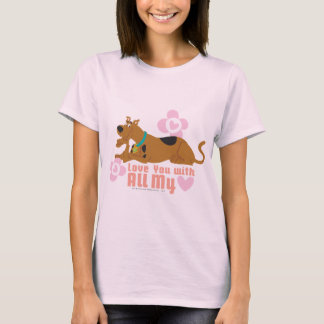 Scooby-Doo "Liebe dich mit meinem ganzen Herzen" T-Shirt