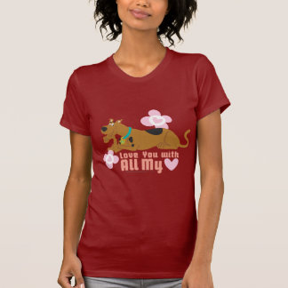 Scooby-Doo "Liebe dich mit meinem ganzen Herzen" T-Shirt
