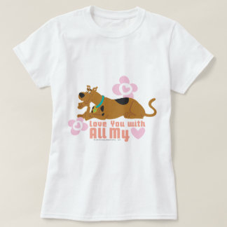 Scooby-Doo "Liebe dich mit meinem ganzen Herzen" T-Shirt