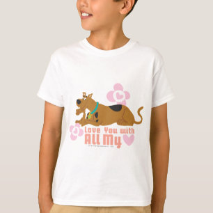 Scooby-Doo "Liebe Sie mit meinem ganzem Herzen " T-Shirt
