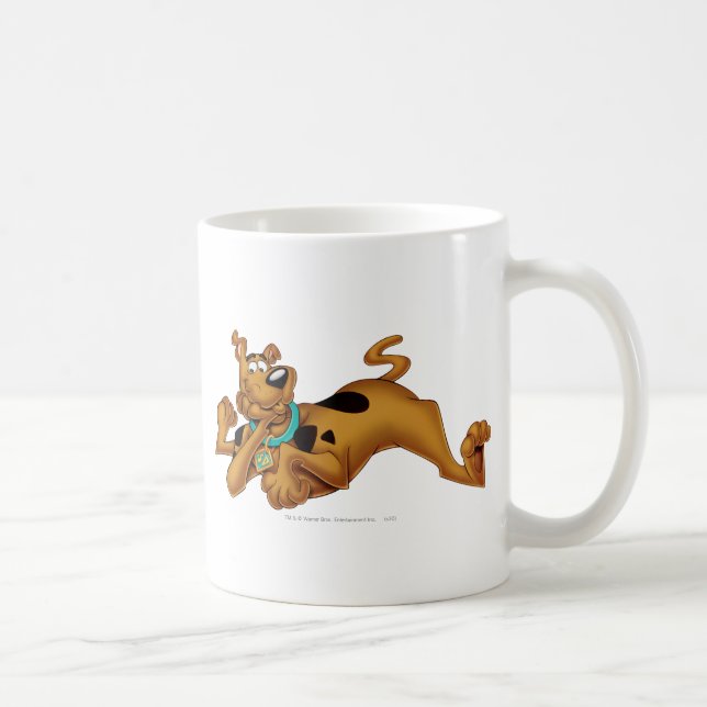 Scooby-Doo lying Down Kaffeetasse (Rechts)