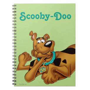 Scooby-Doo lying Down Notizblock