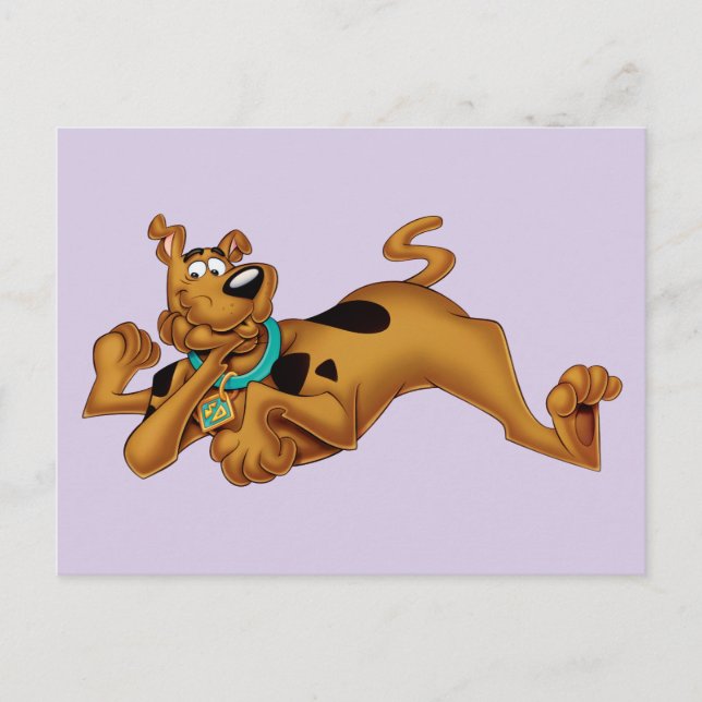 Scooby-Doo lying Down Postkarte (Vorderseite)