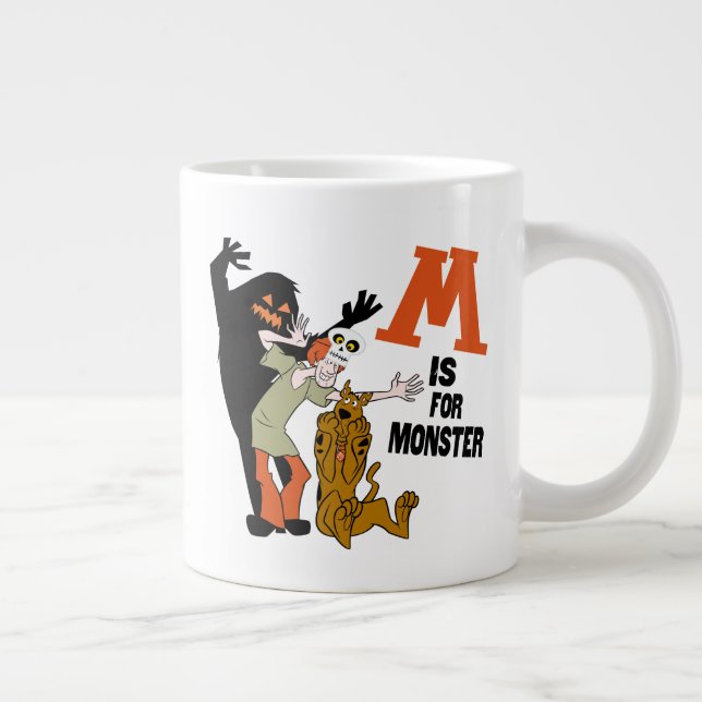Scooby-Doo | M ist für Monster Jumbo-Tasse (Rechts)