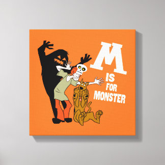 Scooby-Doo | M ist für Monster Leinwanddruck