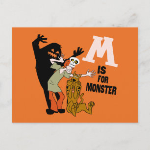 Scooby-Doo   M ist für Monster Postkarte