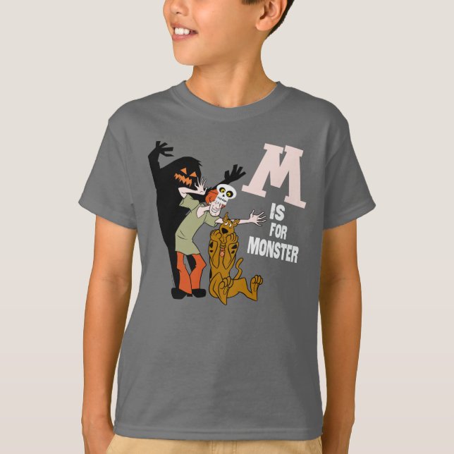 Scooby-Doo | M ist für Monster T-Shirt (Vorderseite)