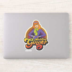 Scooby-Doo "Meddling Ginger" Daphne Aufkleber